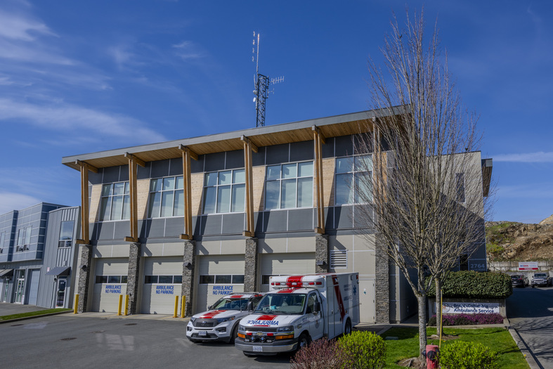 Leigh Road ambulance building